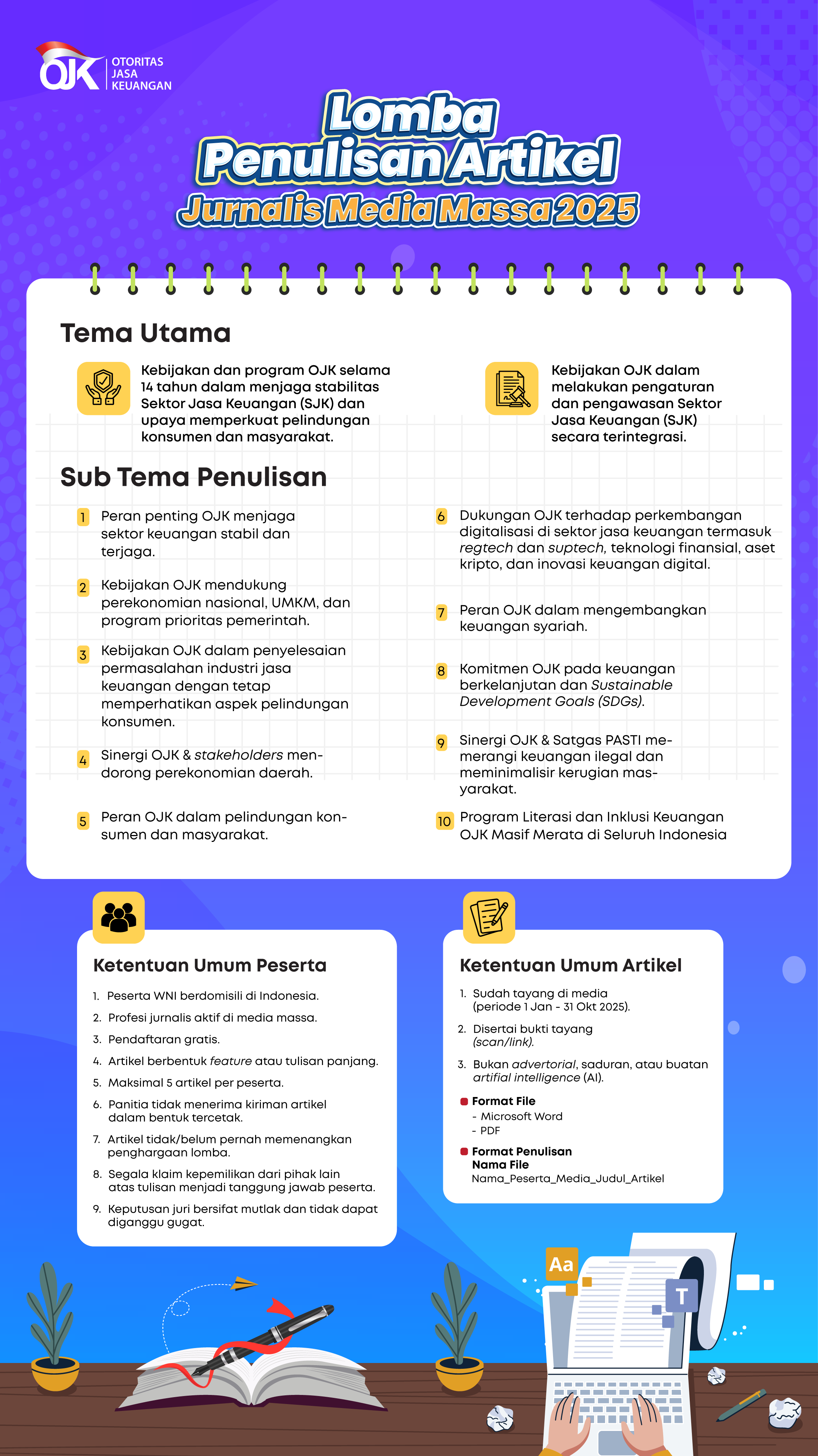 Lomba Penulisan Artikel Jurnalis Media Massa 2025